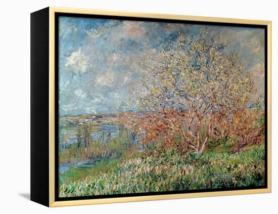 Spring, 1880-82-Claude Monet-Framed Premier Image Canvas