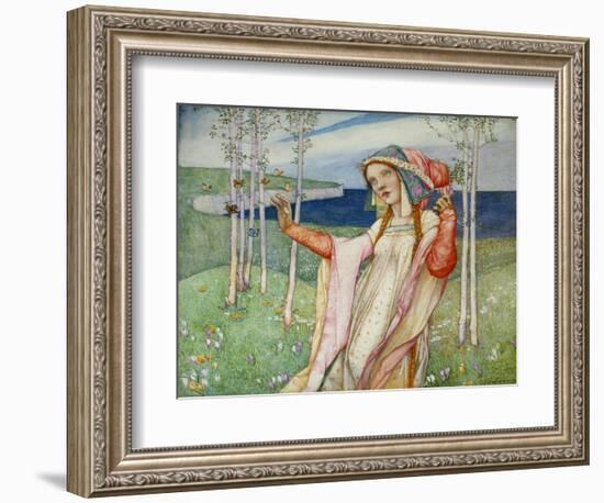 Spring. 1911-Edward Reginald Frampton-Framed Giclee Print