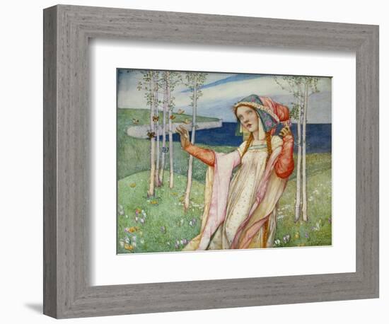 Spring. 1911-Edward Reginald Frampton-Framed Giclee Print