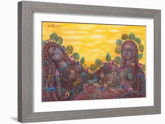 Spring, 1977-Tamas Galambos-Framed Giclee Print