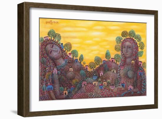 Spring, 1977-Tamas Galambos-Framed Giclee Print