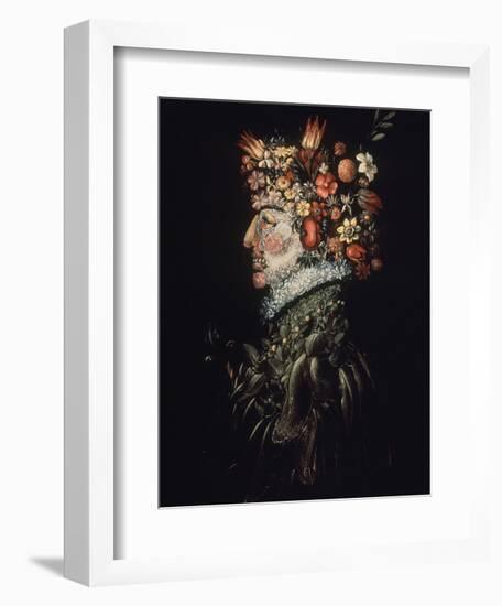Spring 2-Giuseppe Arcimboldo-Framed Art Print