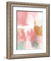 Spring Abstract II-Linda Woods-Framed Art Print