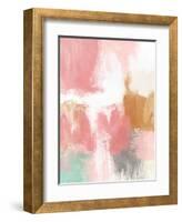 Spring Abstract II-Linda Woods-Framed Art Print