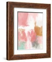 Spring Abstract II-Linda Woods-Framed Art Print