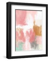 Spring Abstract II-Linda Woods-Framed Art Print