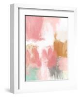 Spring Abstract II-Linda Woods-Framed Art Print