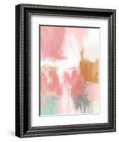 Spring Abstract II-Linda Woods-Framed Art Print