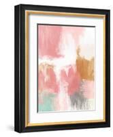 Spring Abstract II-Linda Woods-Framed Art Print