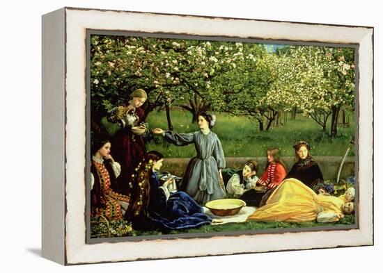 Spring (Apple Blossoms) 1859-John Everett Millais-Framed Premier Image Canvas