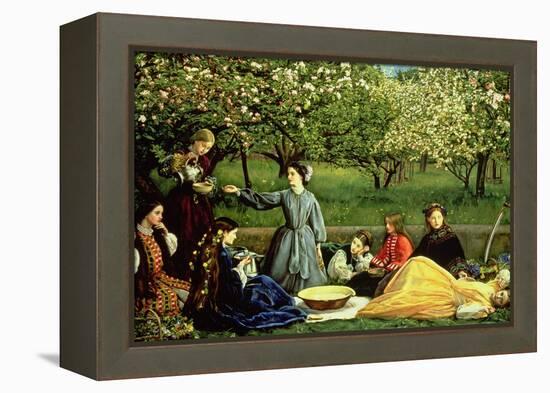 Spring (Apple Blossoms) 1859-John Everett Millais-Framed Premier Image Canvas