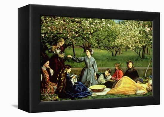 Spring (Apple Blossoms) 1859-John Everett Millais-Framed Premier Image Canvas