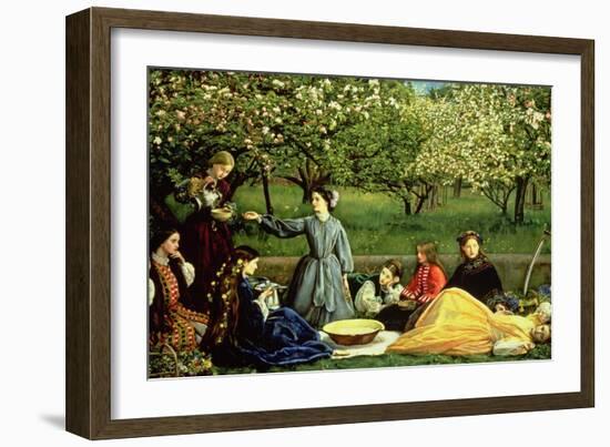 Spring (Apple Blossoms) 1859-John Everett Millais-Framed Giclee Print