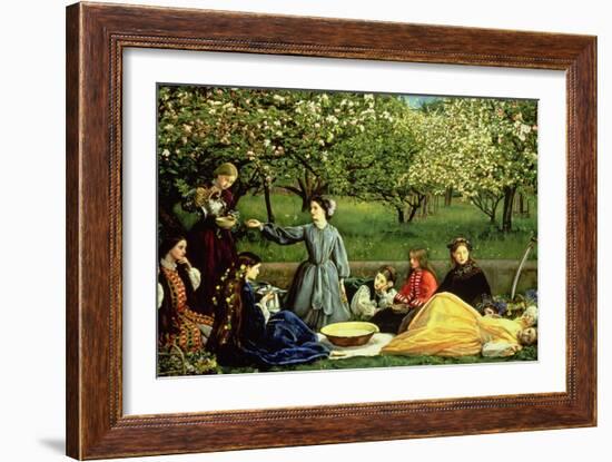 Spring (Apple Blossoms) 1859-John Everett Millais-Framed Giclee Print