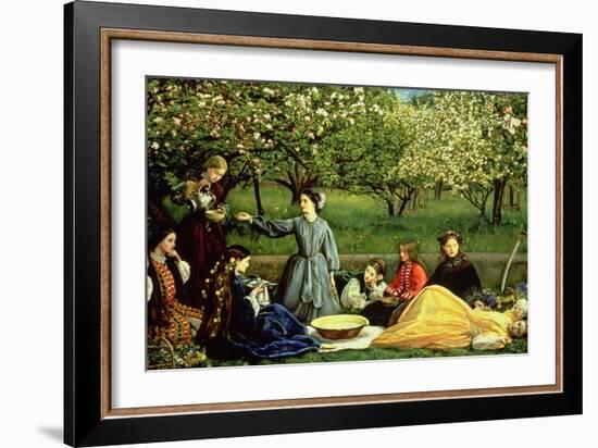 Spring (Apple Blossoms) 1859-John Everett Millais-Framed Giclee Print