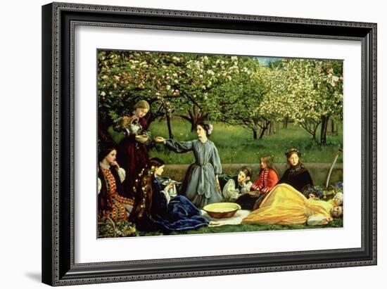 Spring (Apple Blossoms) 1859-John Everett Millais-Framed Giclee Print