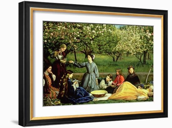 Spring (Apple Blossoms) 1859-John Everett Millais-Framed Giclee Print