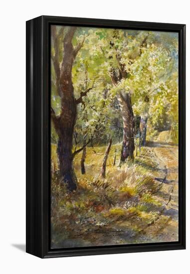 Spring at Dogtown-LaVere Hutchings-Framed Premier Image Canvas