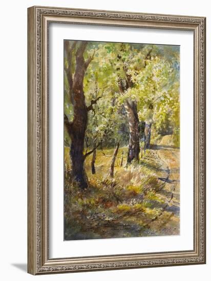 Spring at Dogtown-LaVere Hutchings-Framed Giclee Print