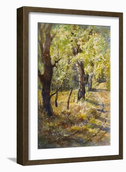 Spring at Dogtown-LaVere Hutchings-Framed Giclee Print