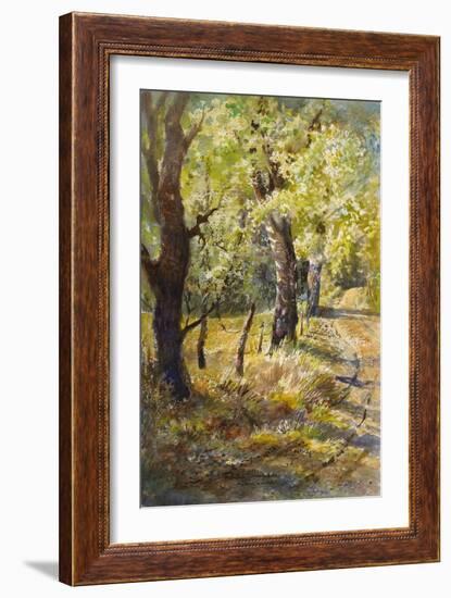 Spring at Dogtown-LaVere Hutchings-Framed Giclee Print