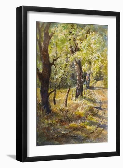 Spring at Dogtown-LaVere Hutchings-Framed Giclee Print