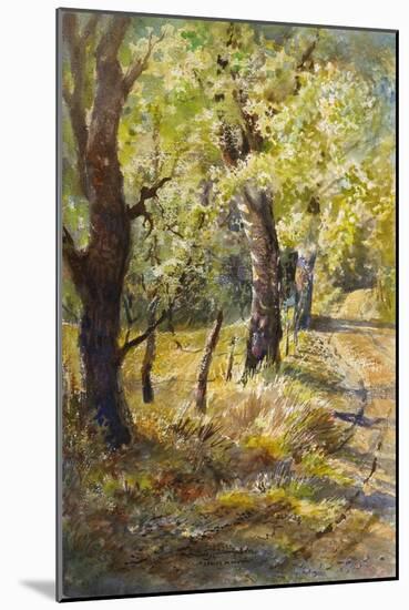 Spring at Dogtown-LaVere Hutchings-Mounted Giclee Print