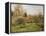 Spring at Eragny-Camille Pissarro-Framed Premier Image Canvas