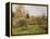 Spring at Eragny-Camille Pissarro-Framed Premier Image Canvas