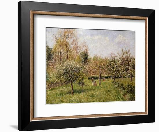 Spring at Eragny-Camille Pissarro-Framed Giclee Print