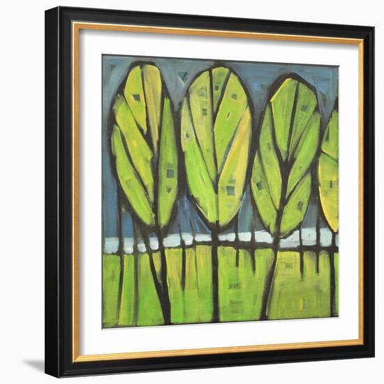 Spring at the Lake-Tim Nyberg-Framed Giclee Print