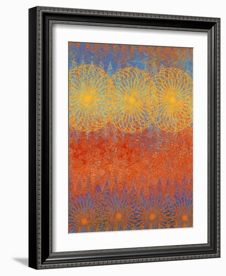 Spring Awakens IV-Ricki Mountain-Framed Art Print