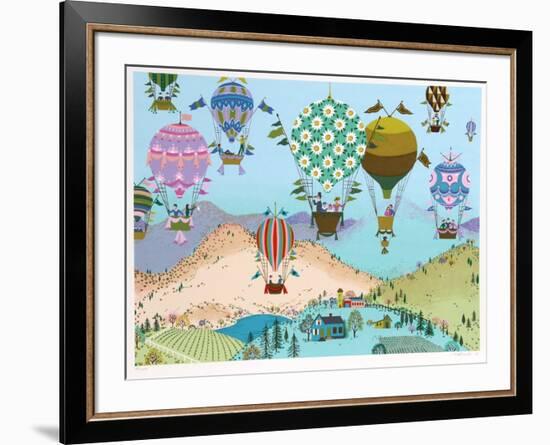 Spring Balloons-Jack Hofflander-Framed Collectable Print