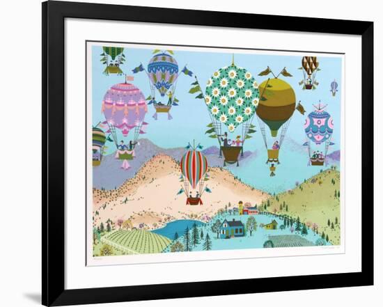 Spring Balloons-Jack Hofflander-Framed Collectable Print