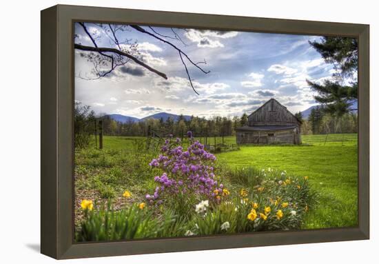 Spring Barn-Stephen Goodhue-Framed Premier Image Canvas