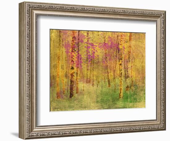 Spring Birch Trees-GI ArtLab-Framed Giclee Print