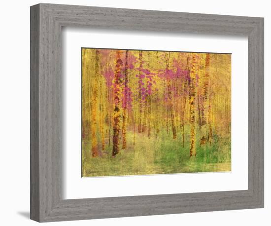 Spring Birch Trees-GI ArtLab-Framed Giclee Print