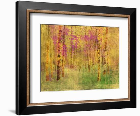 Spring Birch Trees-GI ArtLab-Framed Giclee Print