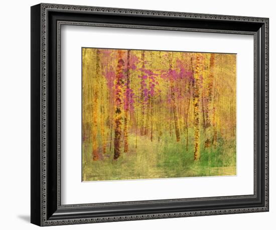 Spring Birch Trees-GI ArtLab-Framed Giclee Print