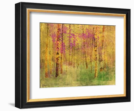 Spring Birch Trees-GI ArtLab-Framed Giclee Print