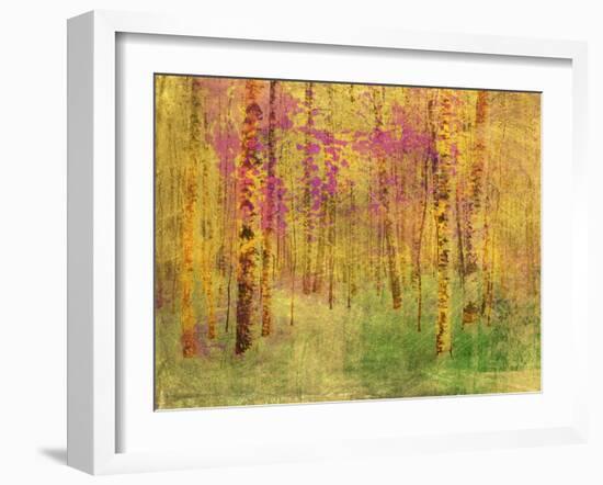 Spring Birch Trees-GI ArtLab-Framed Giclee Print