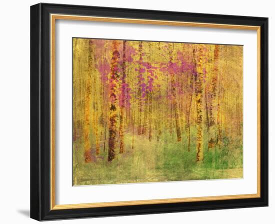 Spring Birch Trees-GI ArtLab-Framed Giclee Print