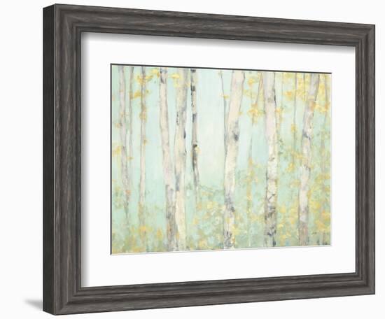 Spring Birches-Julia Purinton-Framed Art Print