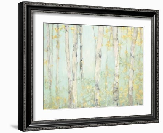 Spring Birches-Julia Purinton-Framed Art Print