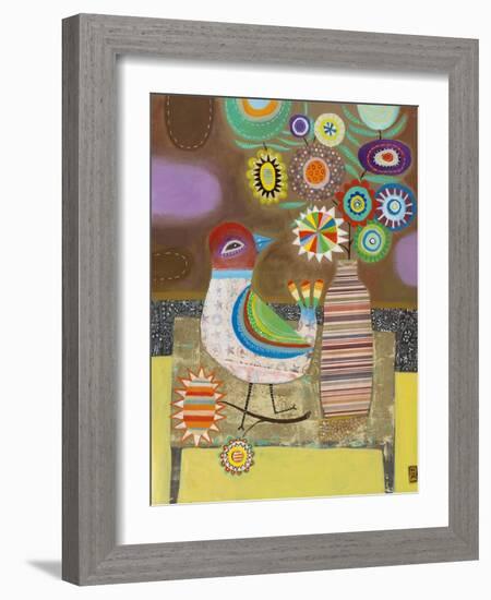 Spring Bird-Nathaniel Mather-Framed Giclee Print