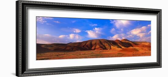 Spring Bloom in Painted Hills National Monument, Oregon, USA-Terry Eggers-Framed Photographic Print