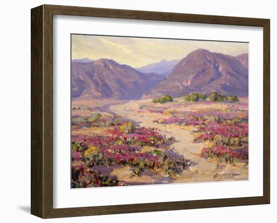 Spring Bloom in the Desert-Benjamin Chambers-Framed Art Print