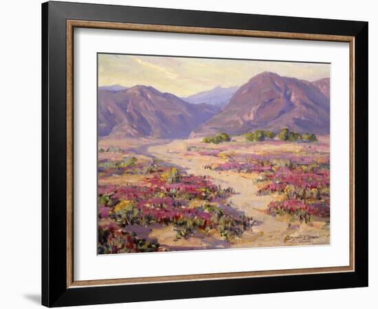 Spring Bloom in the Desert-Benjamin Chambers-Framed Art Print