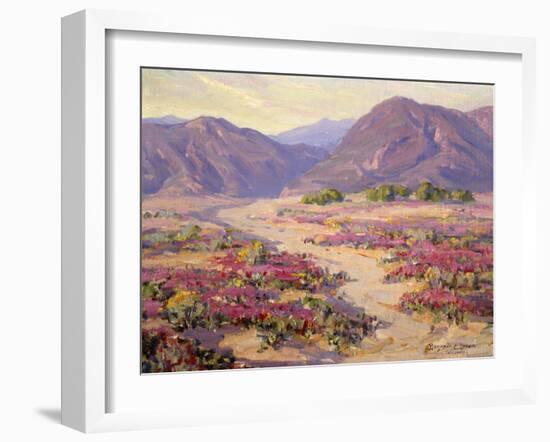 Spring Bloom in the Desert-Benjamin Chambers-Framed Art Print