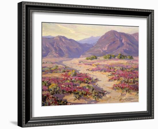 Spring Bloom in the Desert-Benjamin Chambers-Framed Art Print